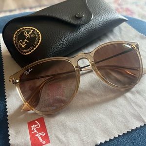 Brown Transparent Erika Classic Ray-ban Sunglasses